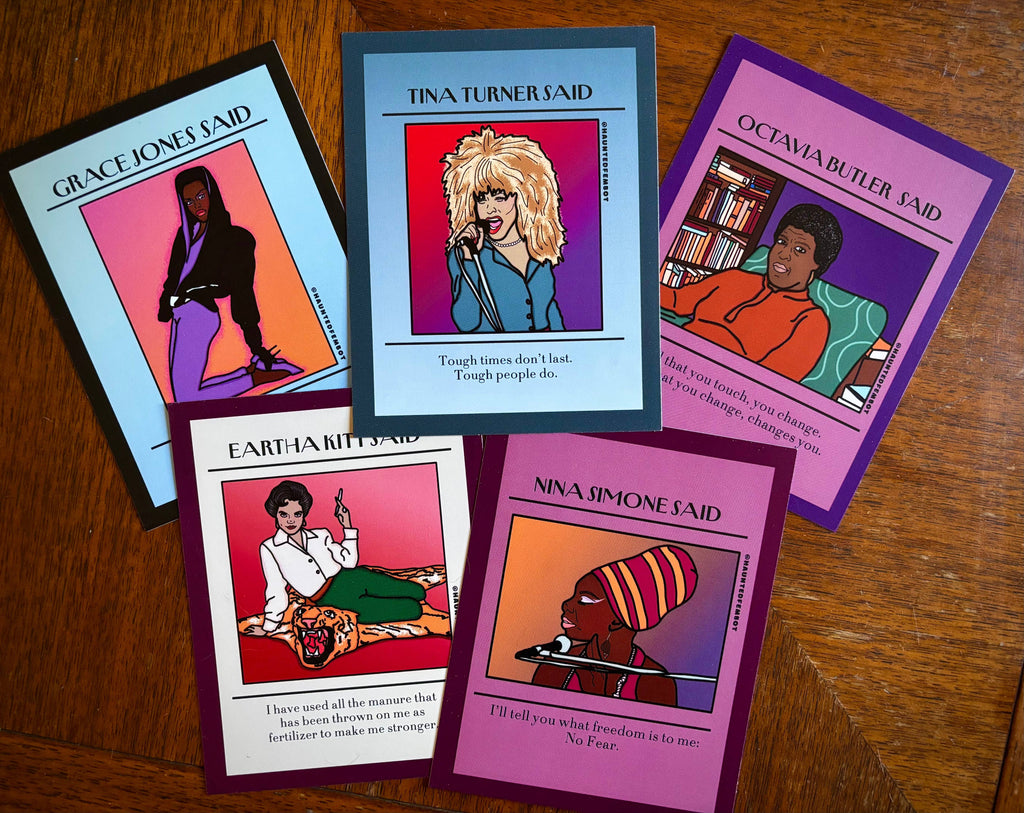 Octavia Butler " All that you change changes you." - Postcard