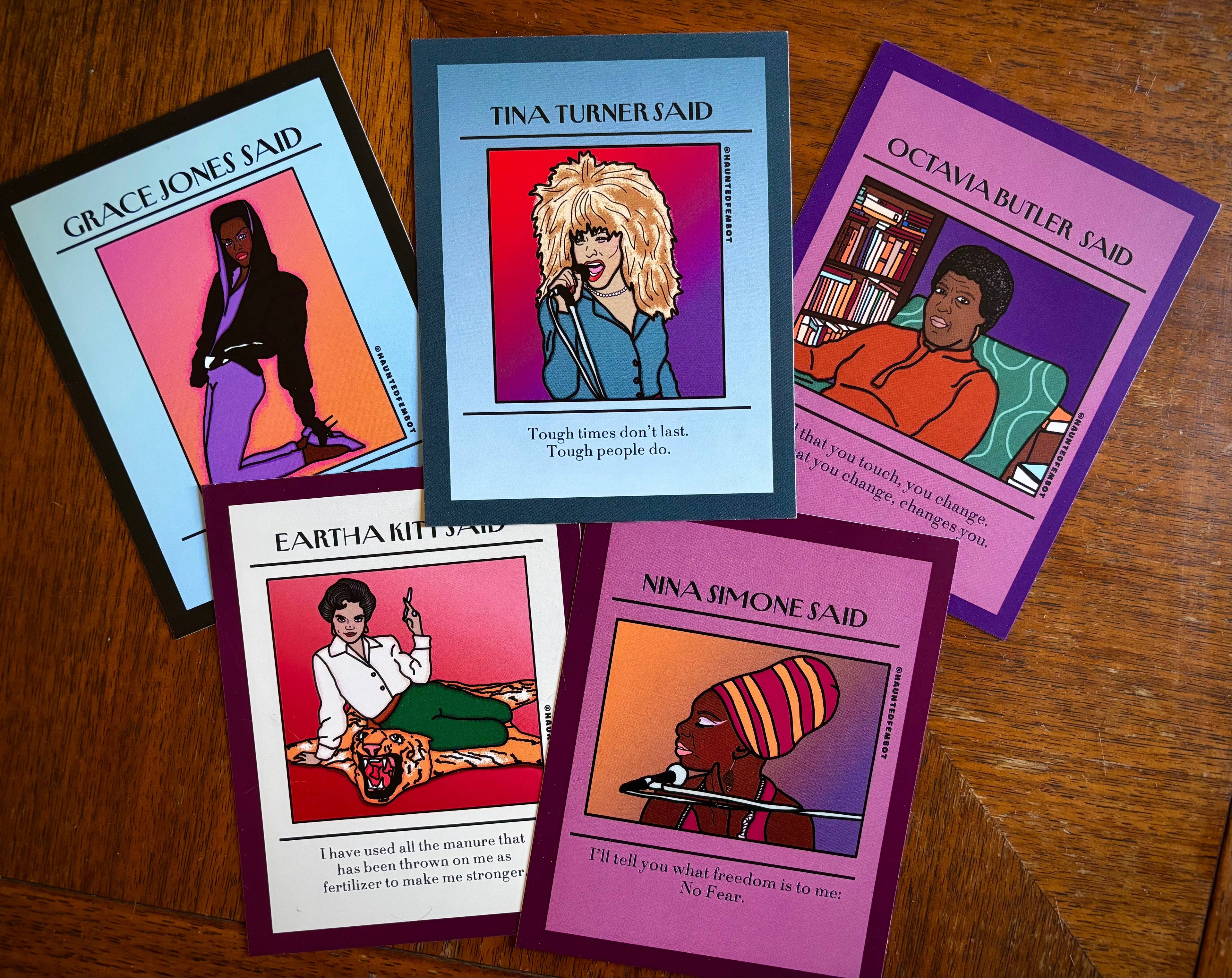 Octavia Butler " All that you change changes you." - Postcard