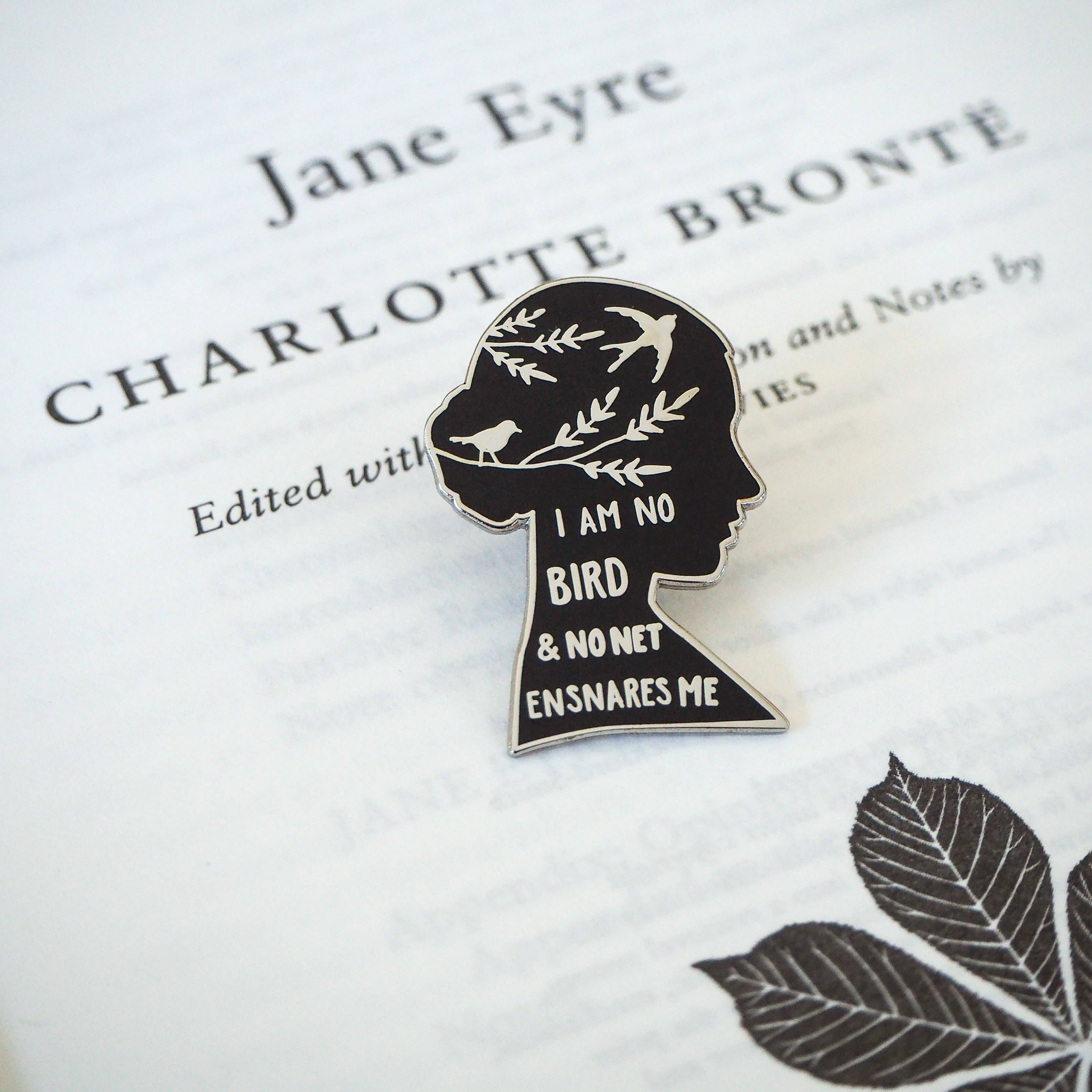 Jane Eyre Bronte - Enamel Pin