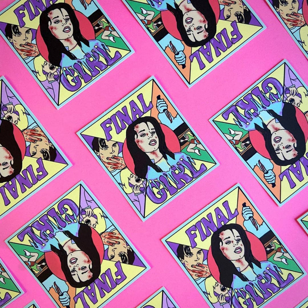 "Final Girl" Scream 96’  - Water Bottle Sticker
