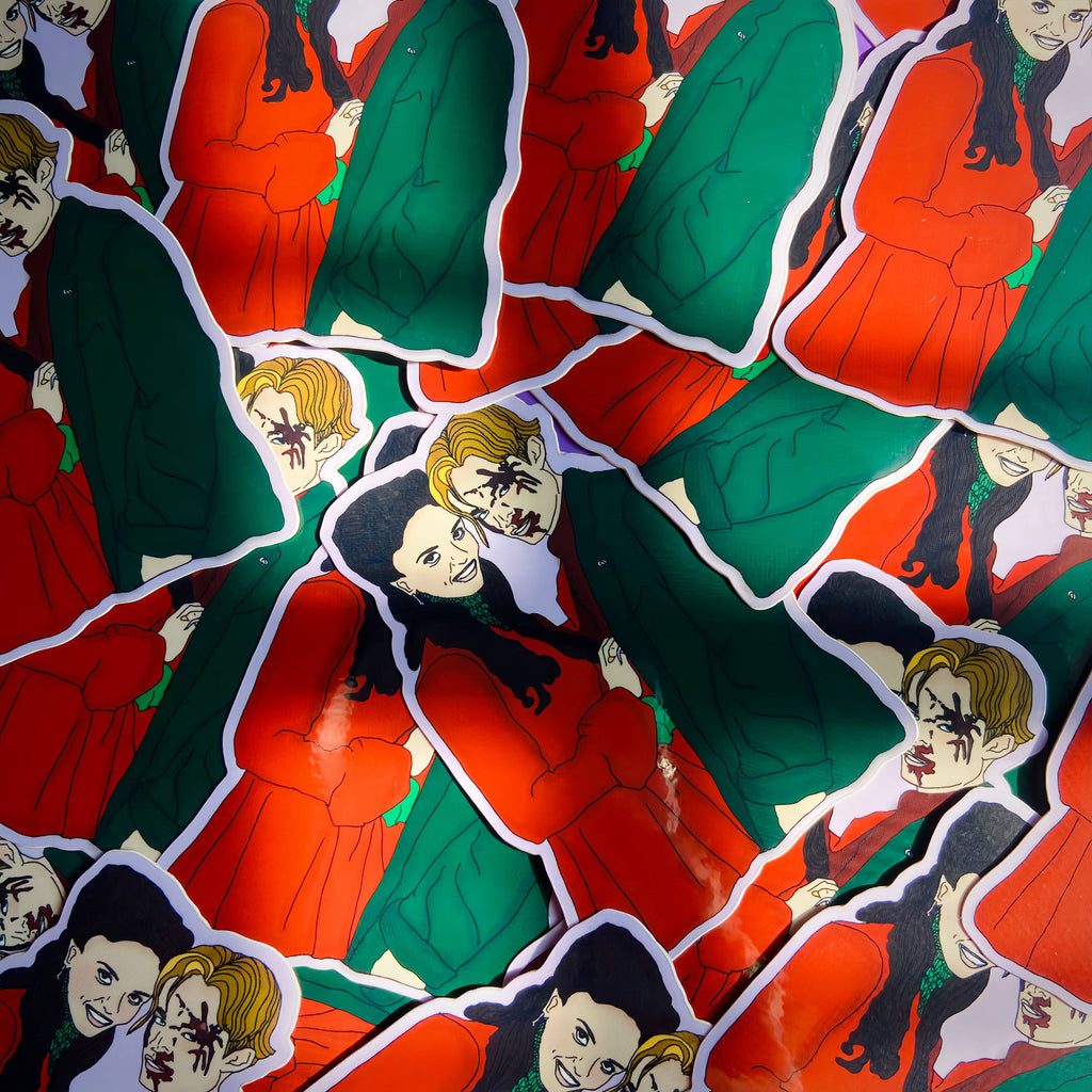 Spike & Drusilla - Water Bottle Sticker