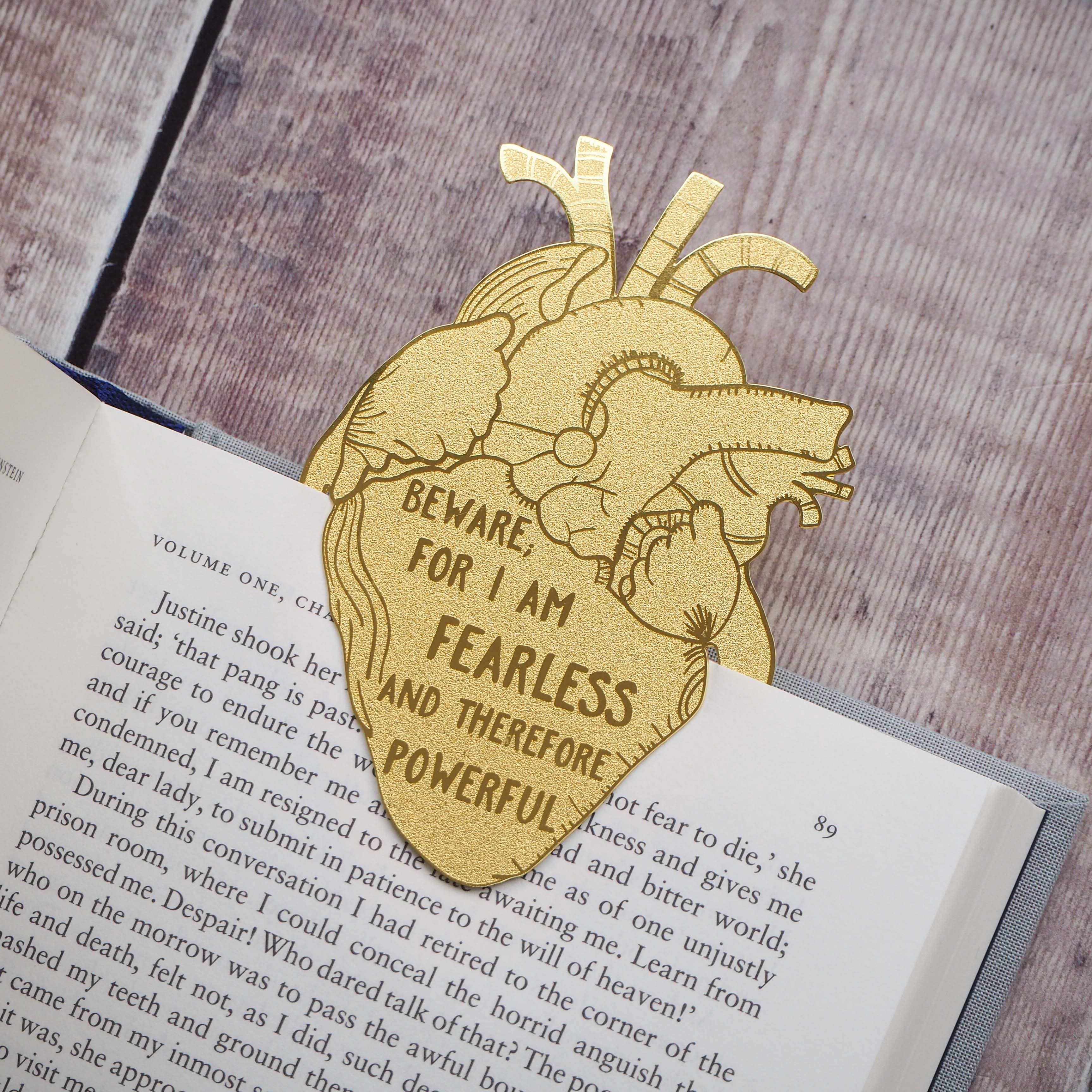 Frankenstein Anatomical Heart - Bookmark