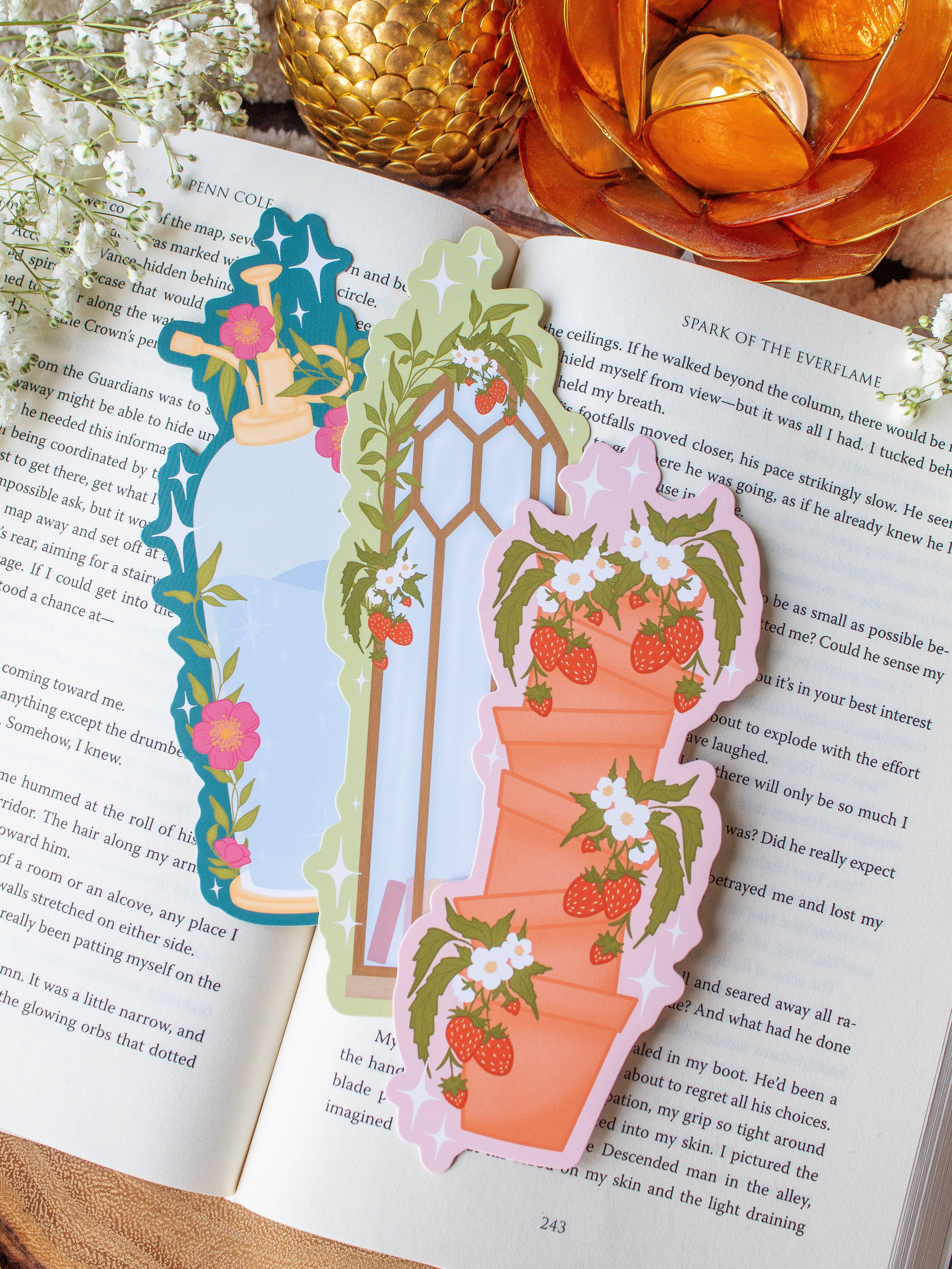 Garden Spritzer - Die Cut - Bookmark