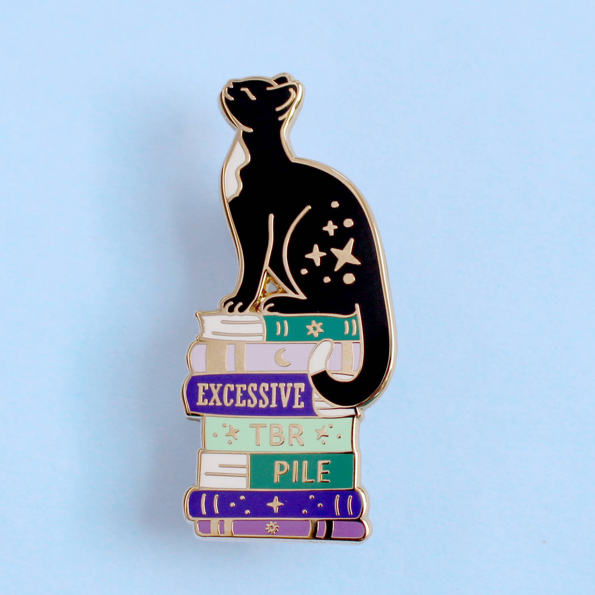 Excessive TBR Cat - Enamel Pin
