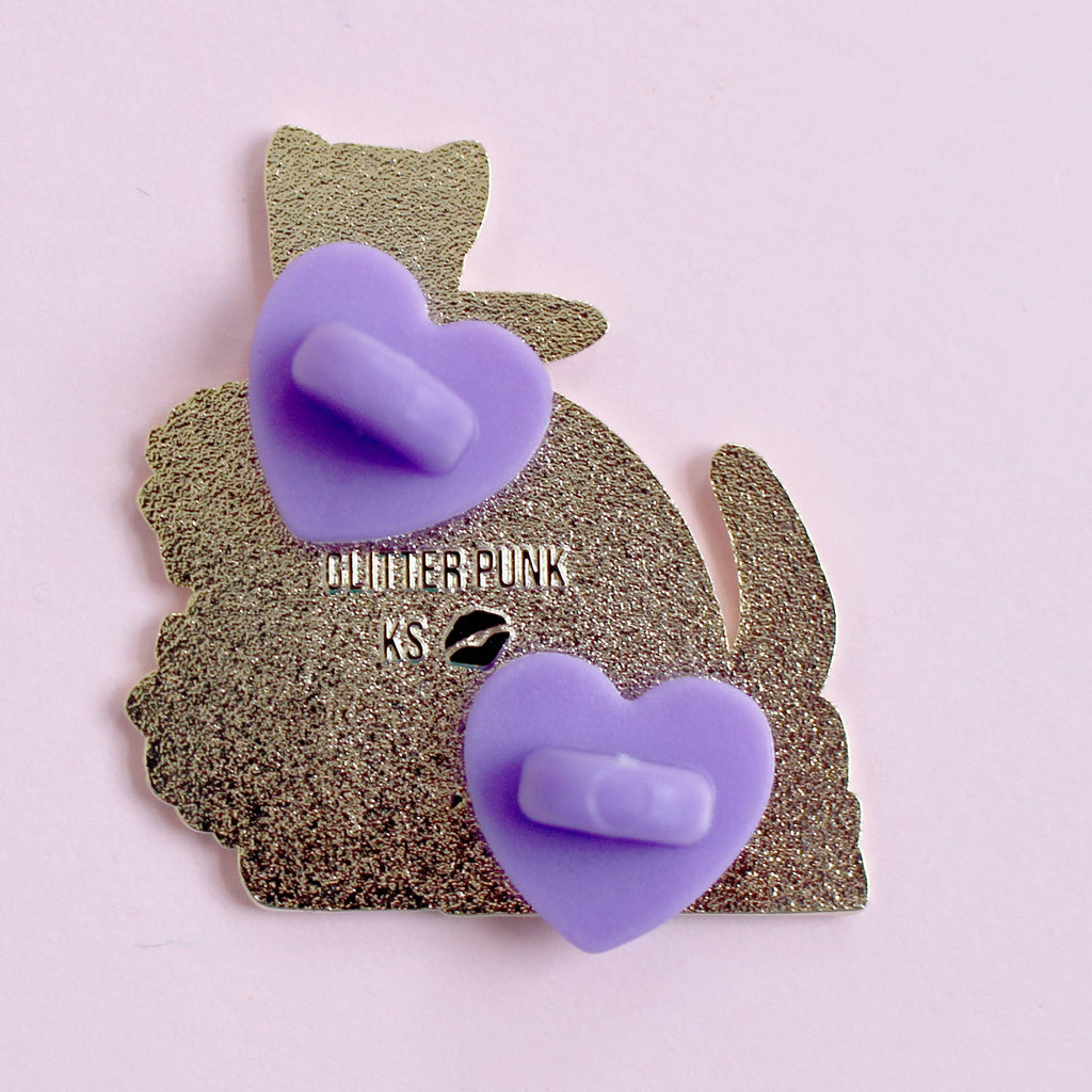 Crime Reader Cat - Enamel Pin