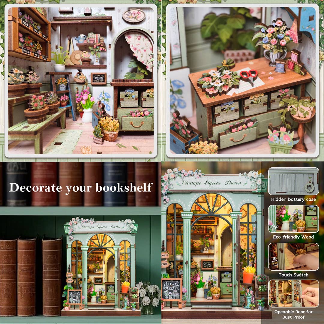 Champs-Élysées Florist Book Nook
