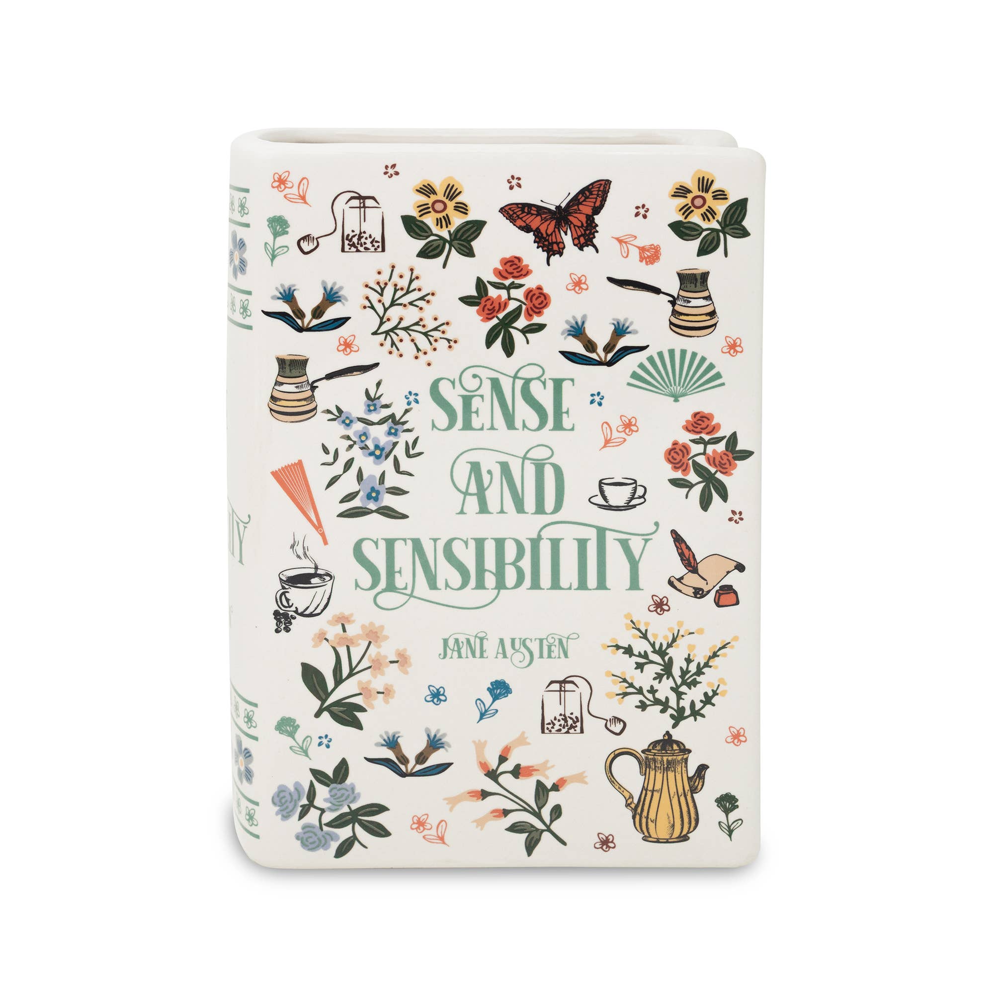Large Book Vase, Sense and Sensibility