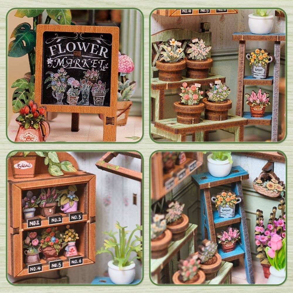 DIY Book Nook Kit - Champs-Élysées Florist