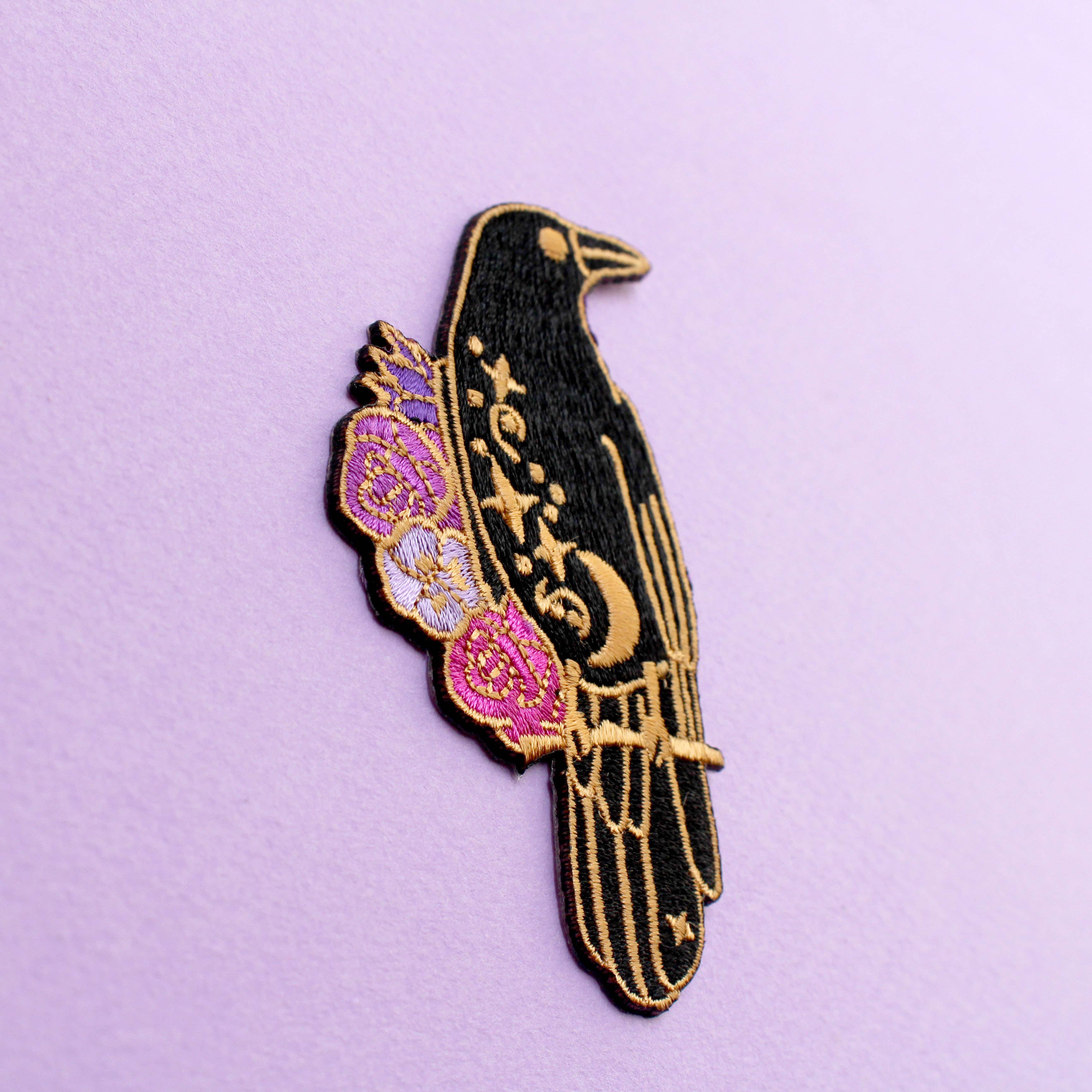 Crow - Iron-on Patch