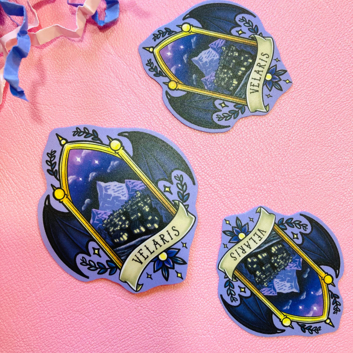 Velaris City of Starlight Die Cut sticker