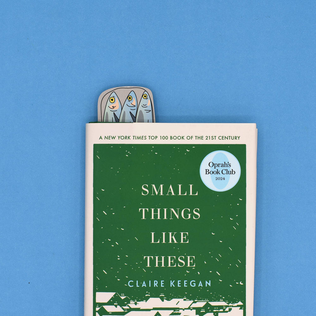 Tinned Fish - Cut Die - Bookmark