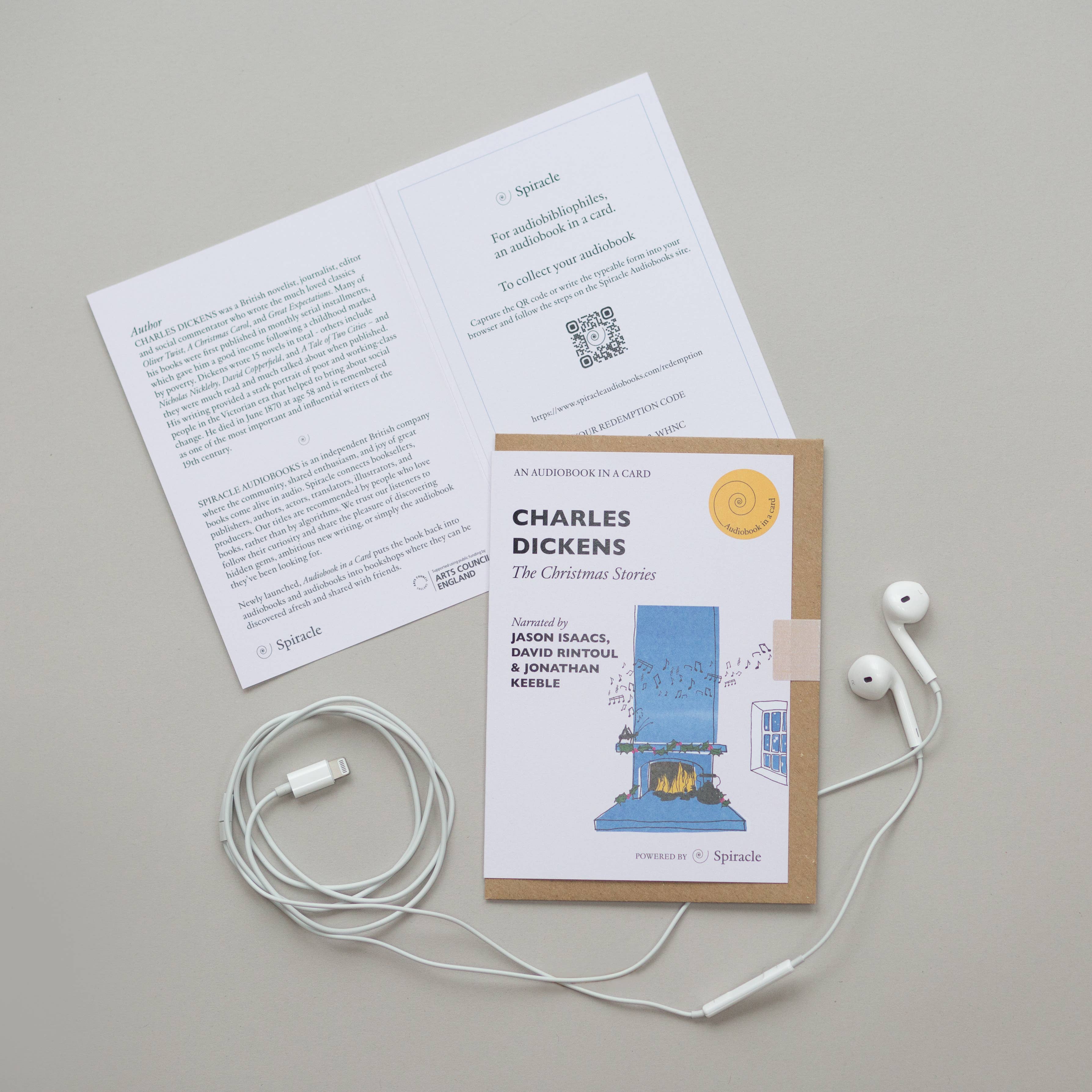 Charles Dickens Christmas Stories- Audiobook Gift