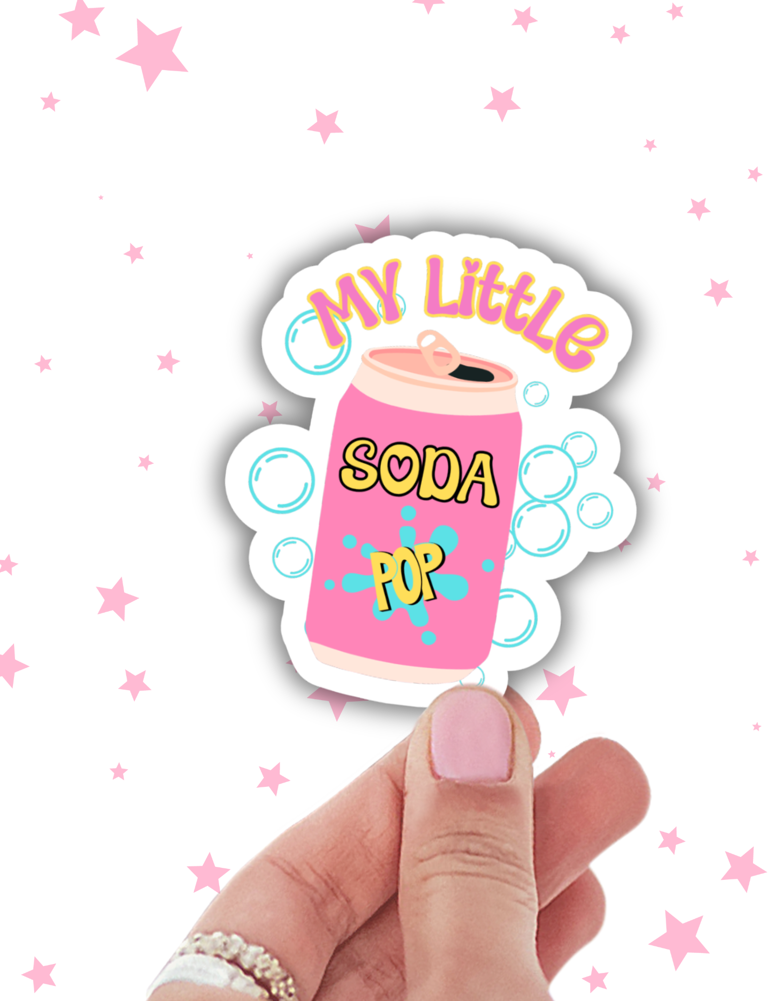 K Pop Demon Hunters - Soda Pop - Laptop Sticker