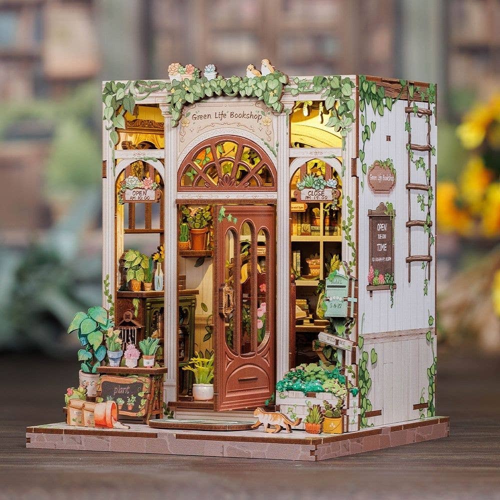 DIY Book Nook Kit - Green Life Bookshop