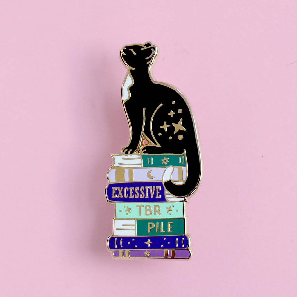 Excessive TBR Cat - Enamel Pin