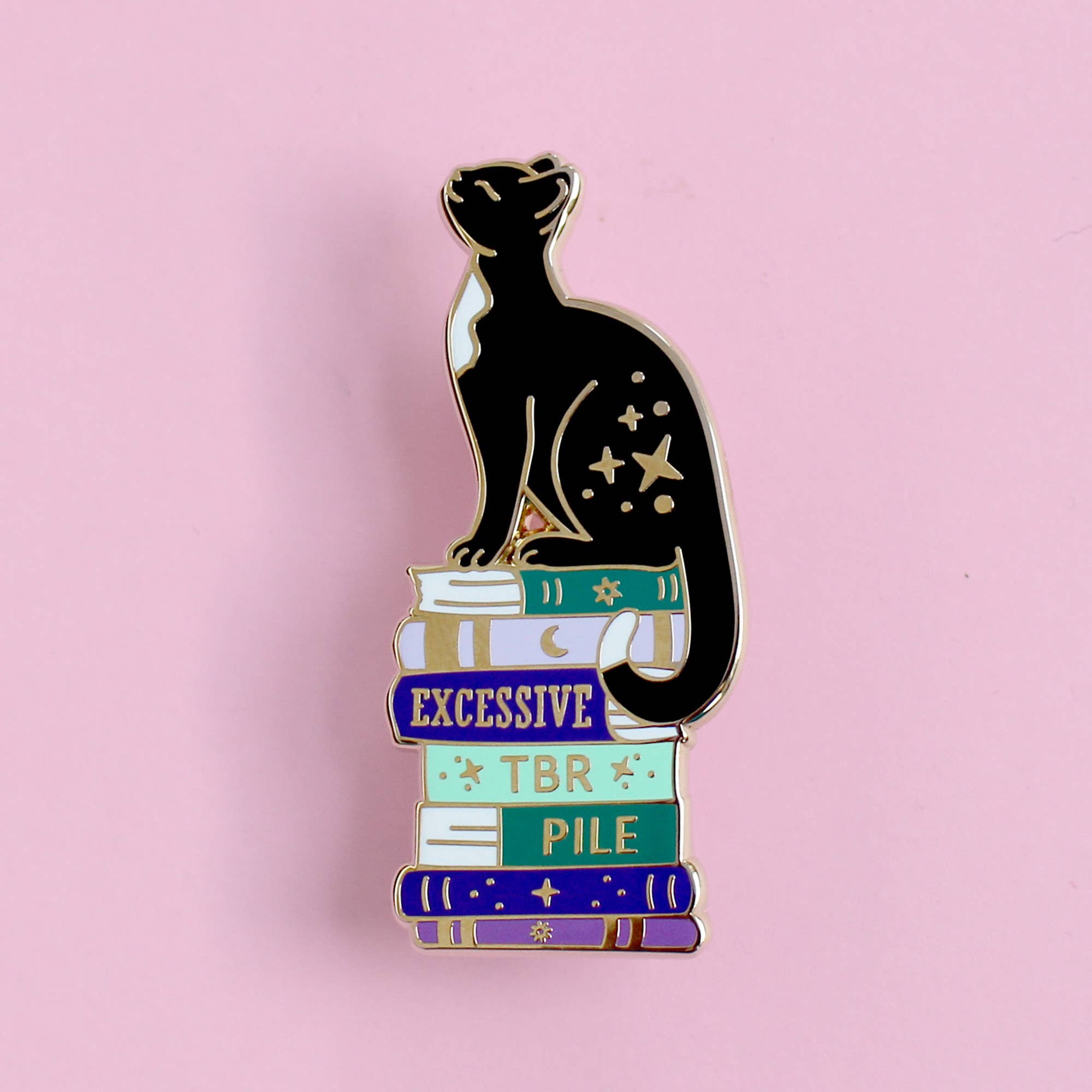 Excessive TBR Cat - Enamel Pin