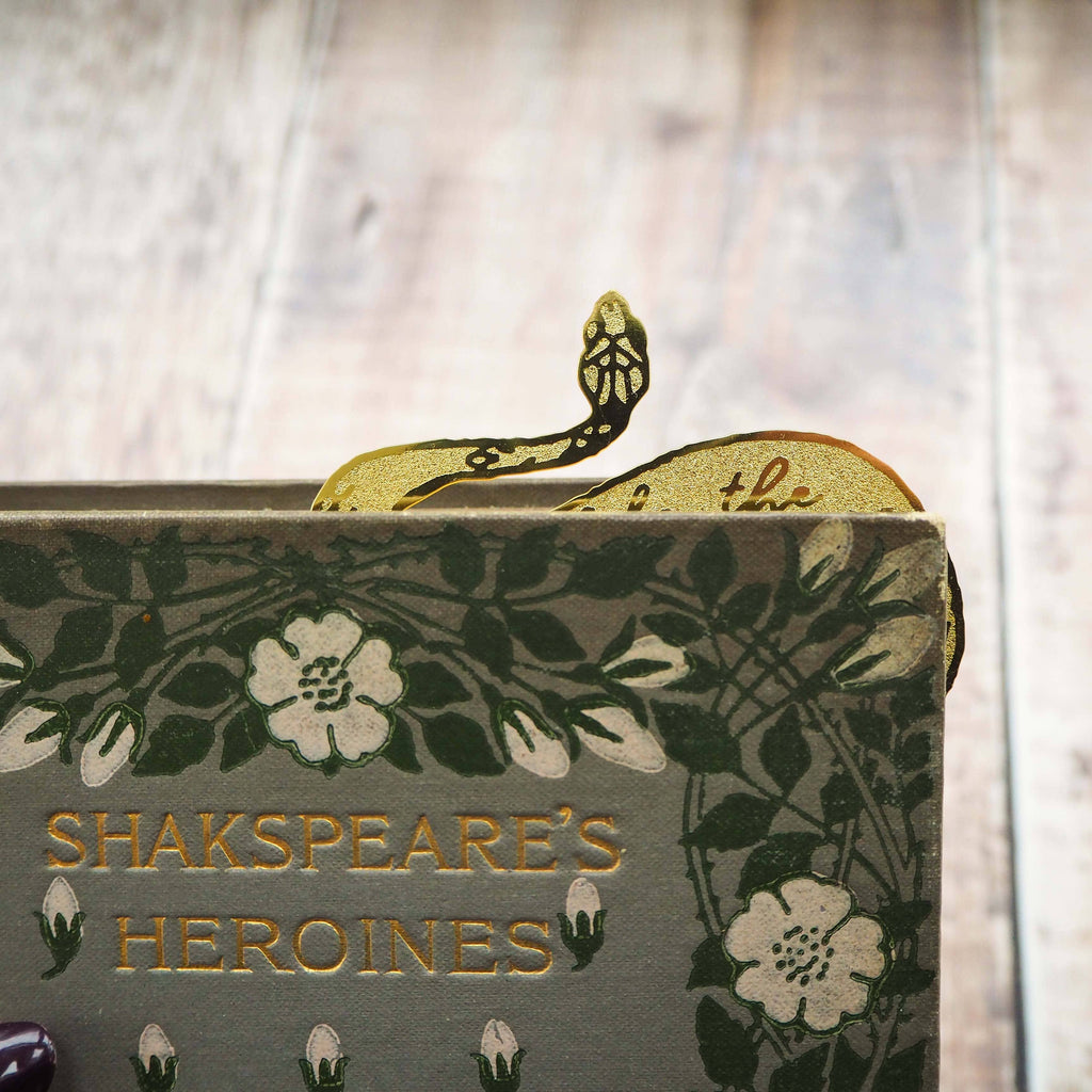 Shakespeare Lady Macbeth Serpent -Bookmark