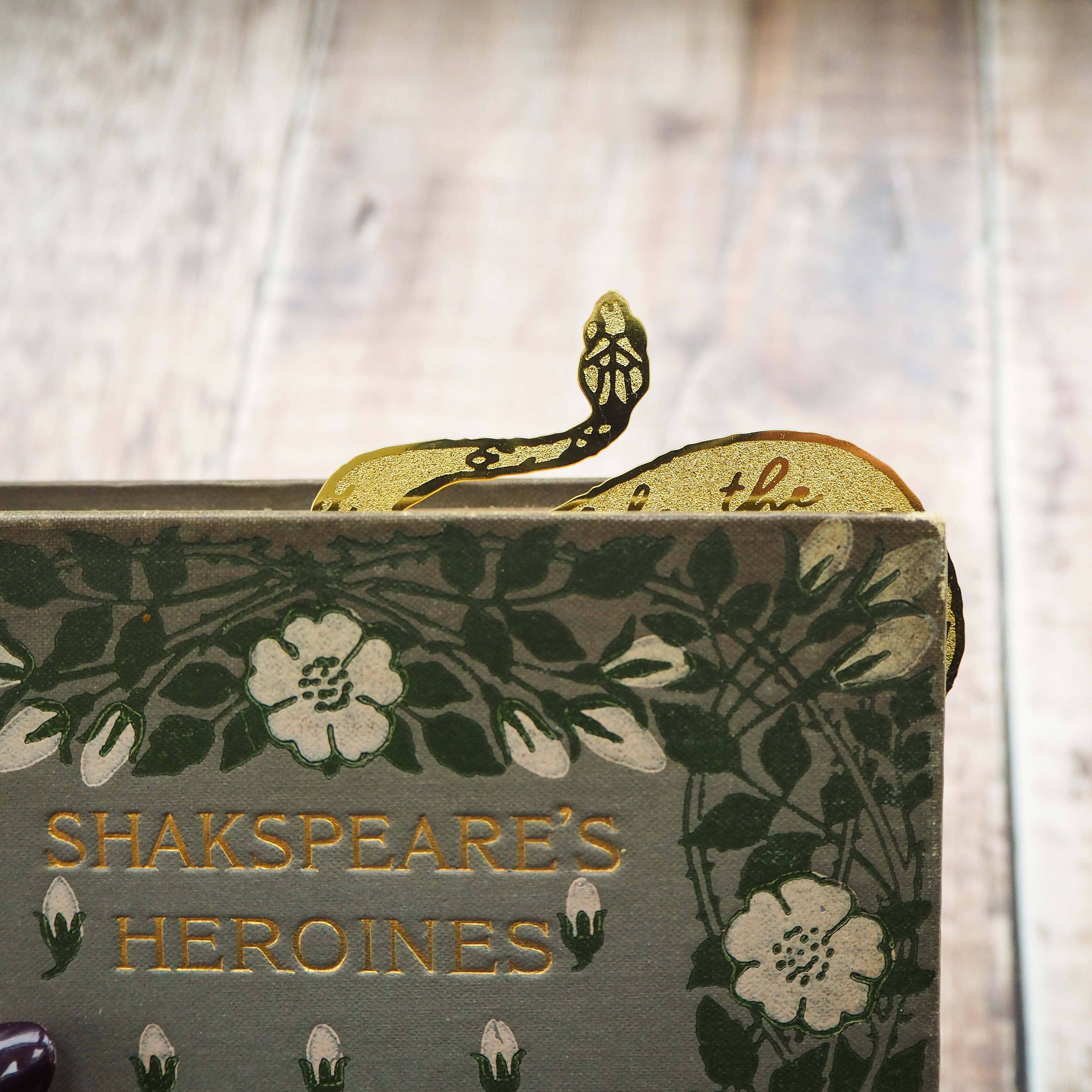 Shakespeare Lady Macbeth Serpent -Bookmark