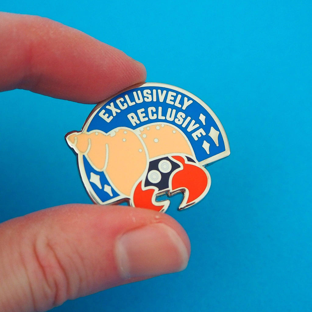 Exclusively Reclusive - Enamel Pin