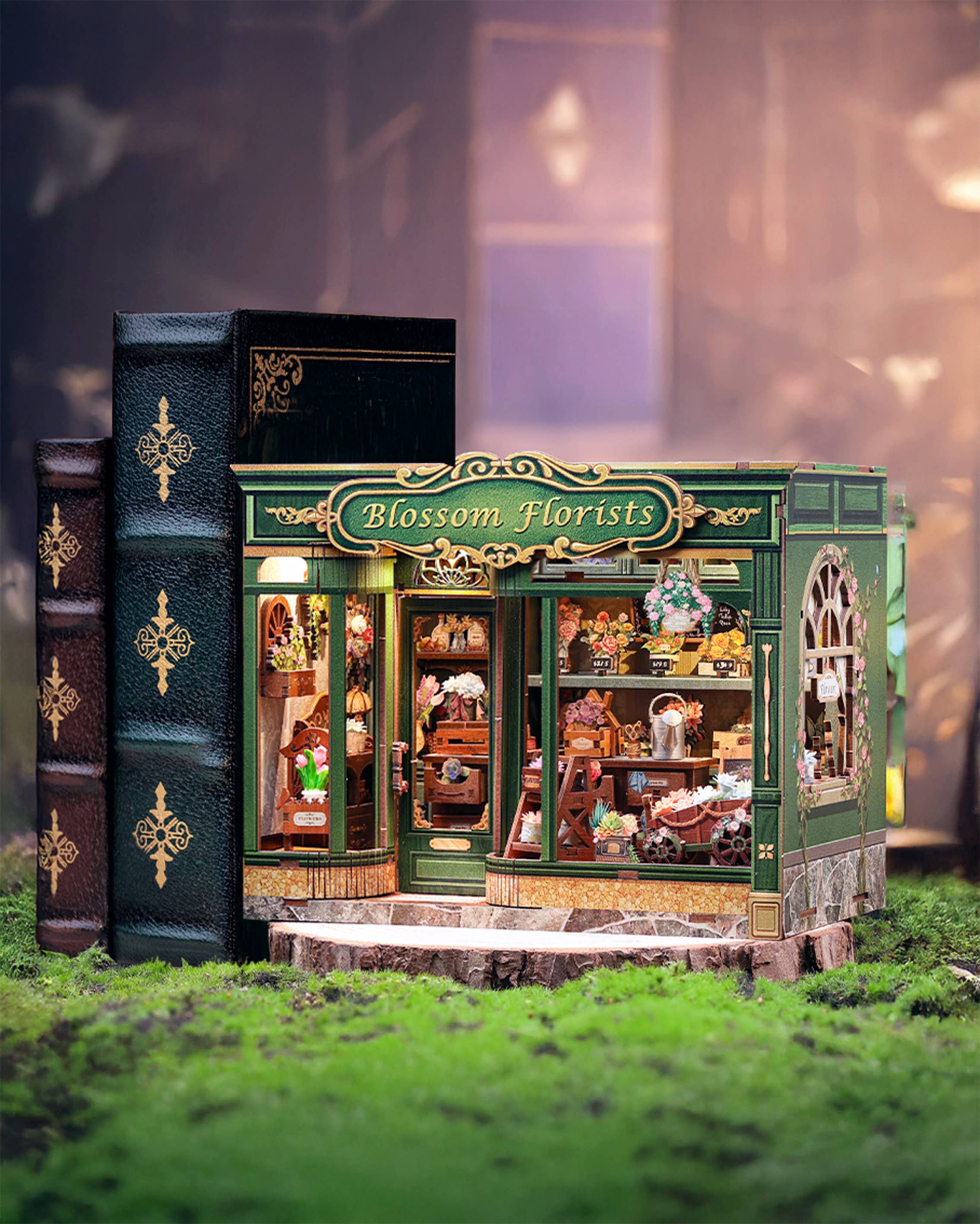 DIY Book Nook Kit: Blossom Florists