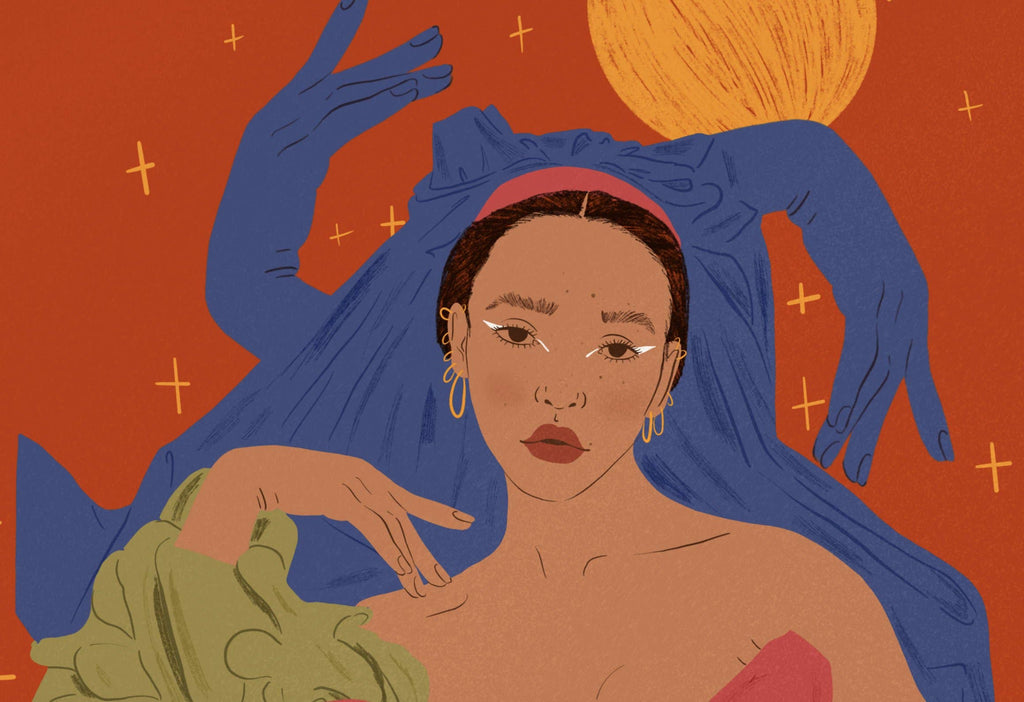 FKA Twigs Surreal Illustration Print