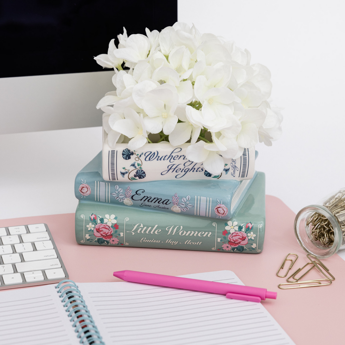 Large Book Vase, Pride and Prejudice