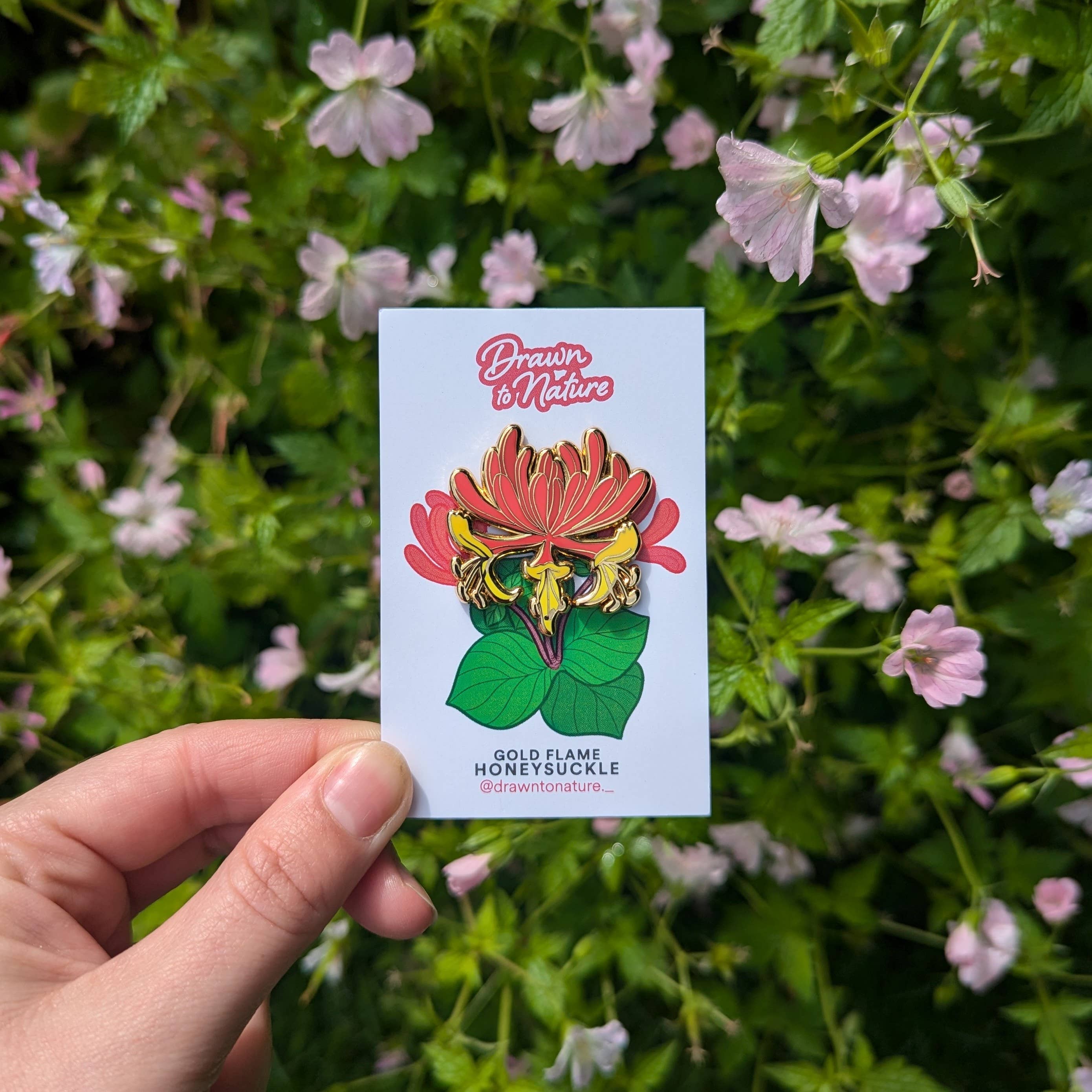 Honeysuckle - Enamel Pin