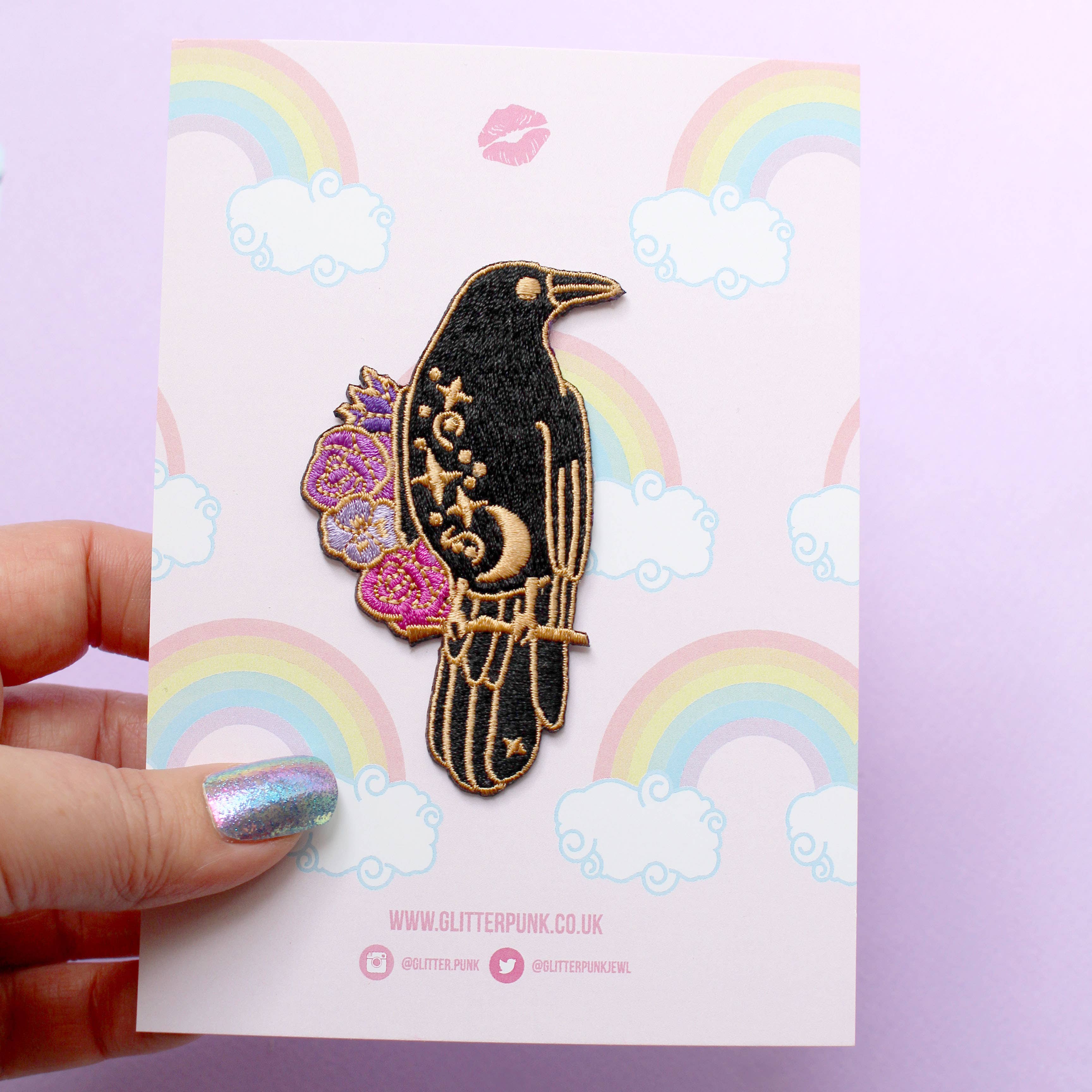 Crow - Iron-on Patch