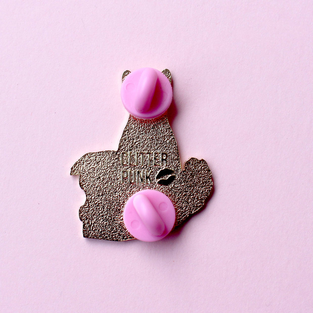 Just One More Page Book Cat - Enamel Pin