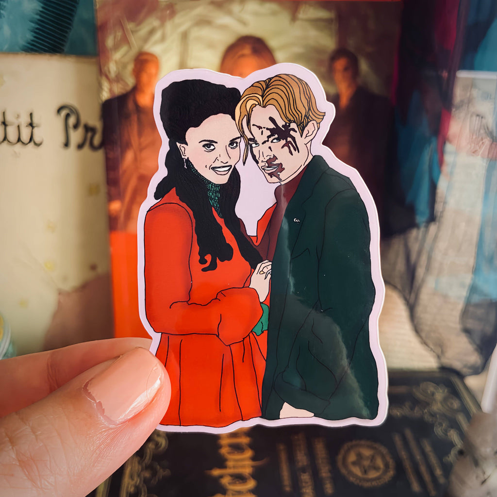 Spike & Drusilla - Water Bottle Sticker