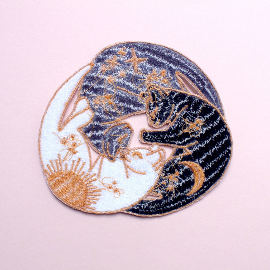 Trio of Cats - Iron-on Patch