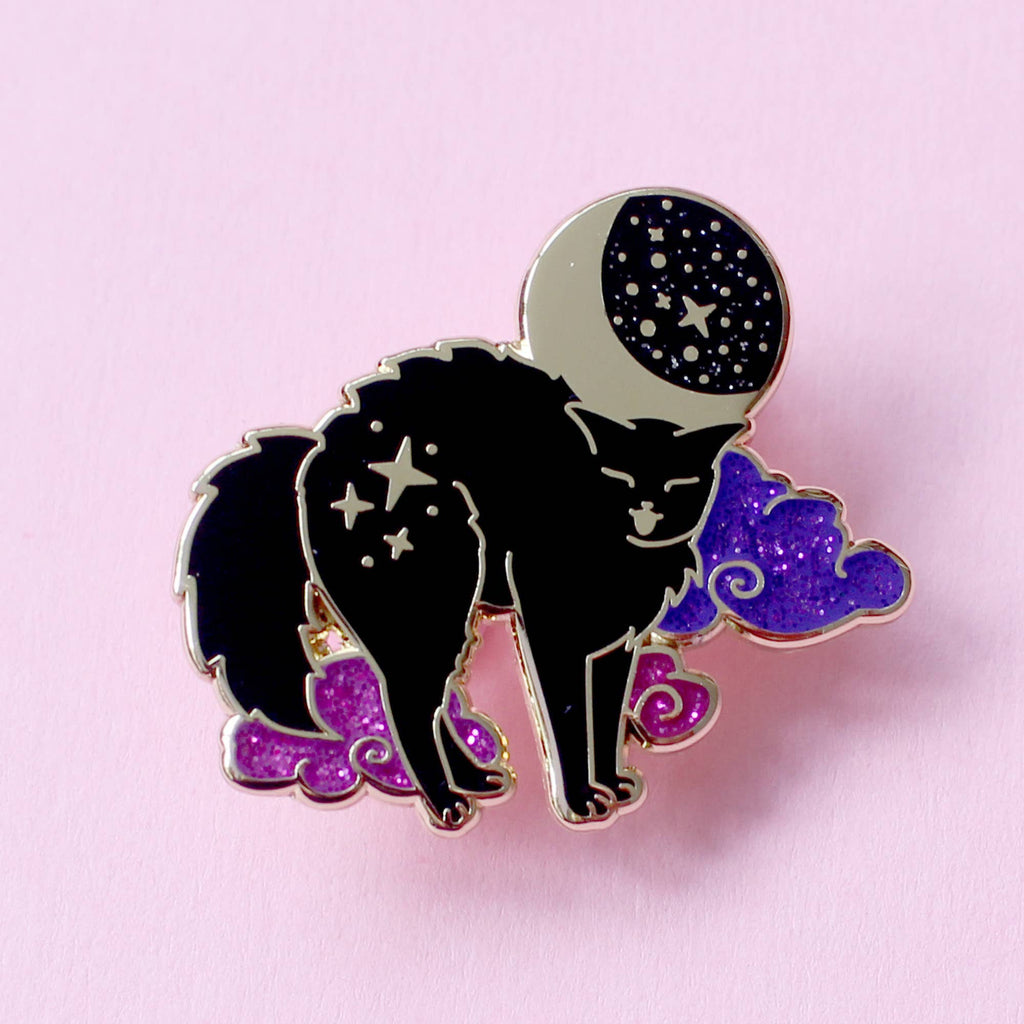 Scaredy Cat - Enamel Pin