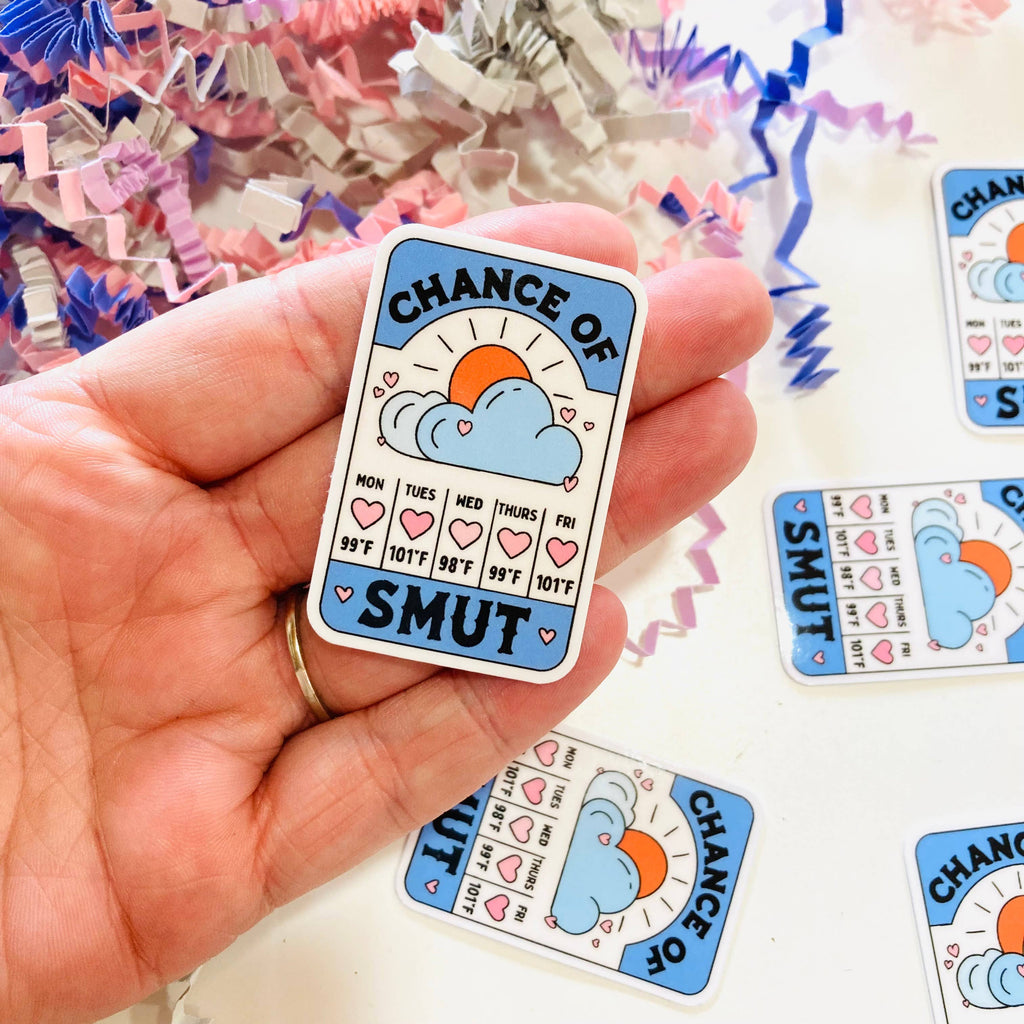 Chance of smut Die Cut sticker
