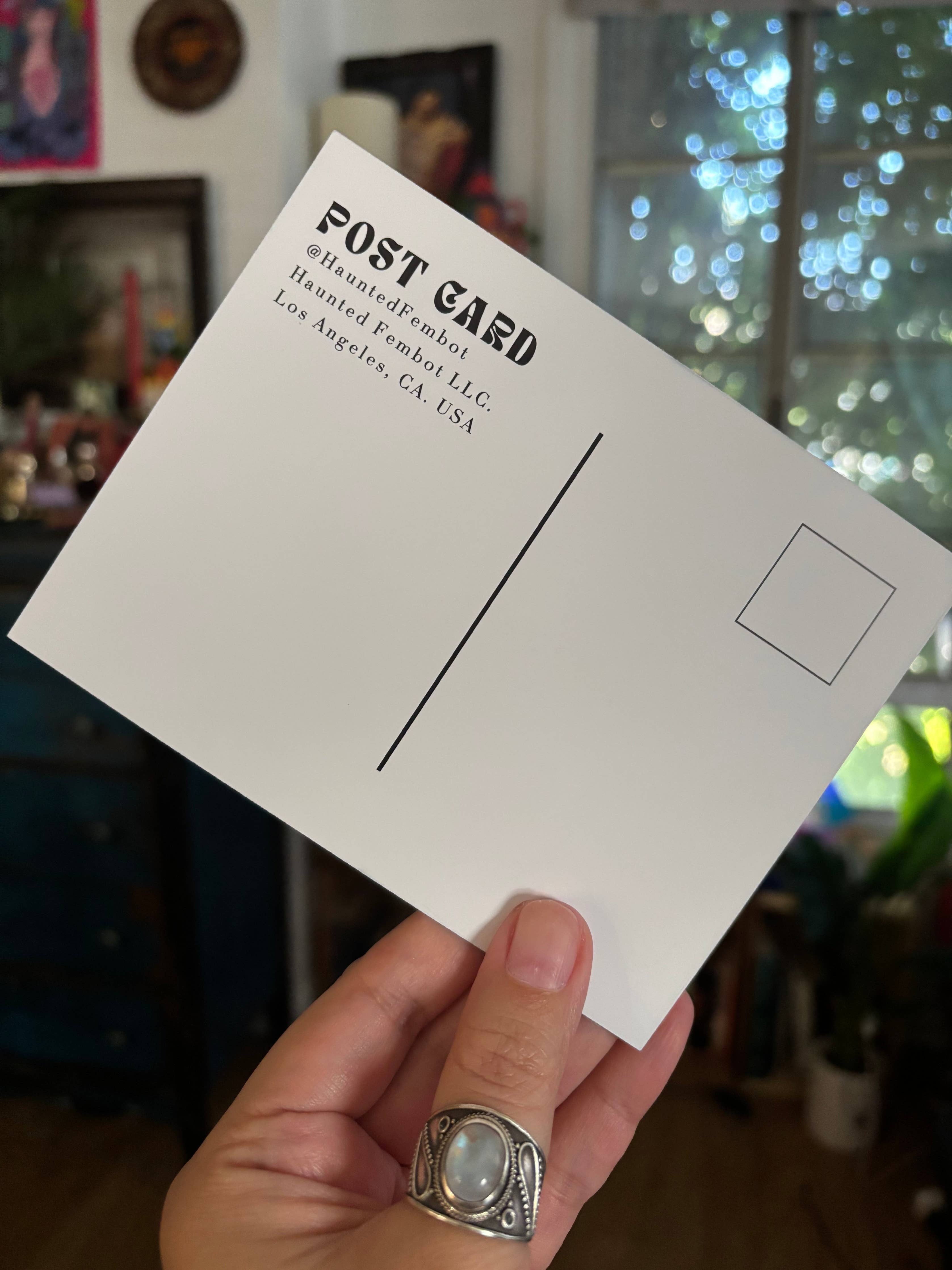 Nina Simone "I'll tell you what freedom is to me: no fear" - Postcard