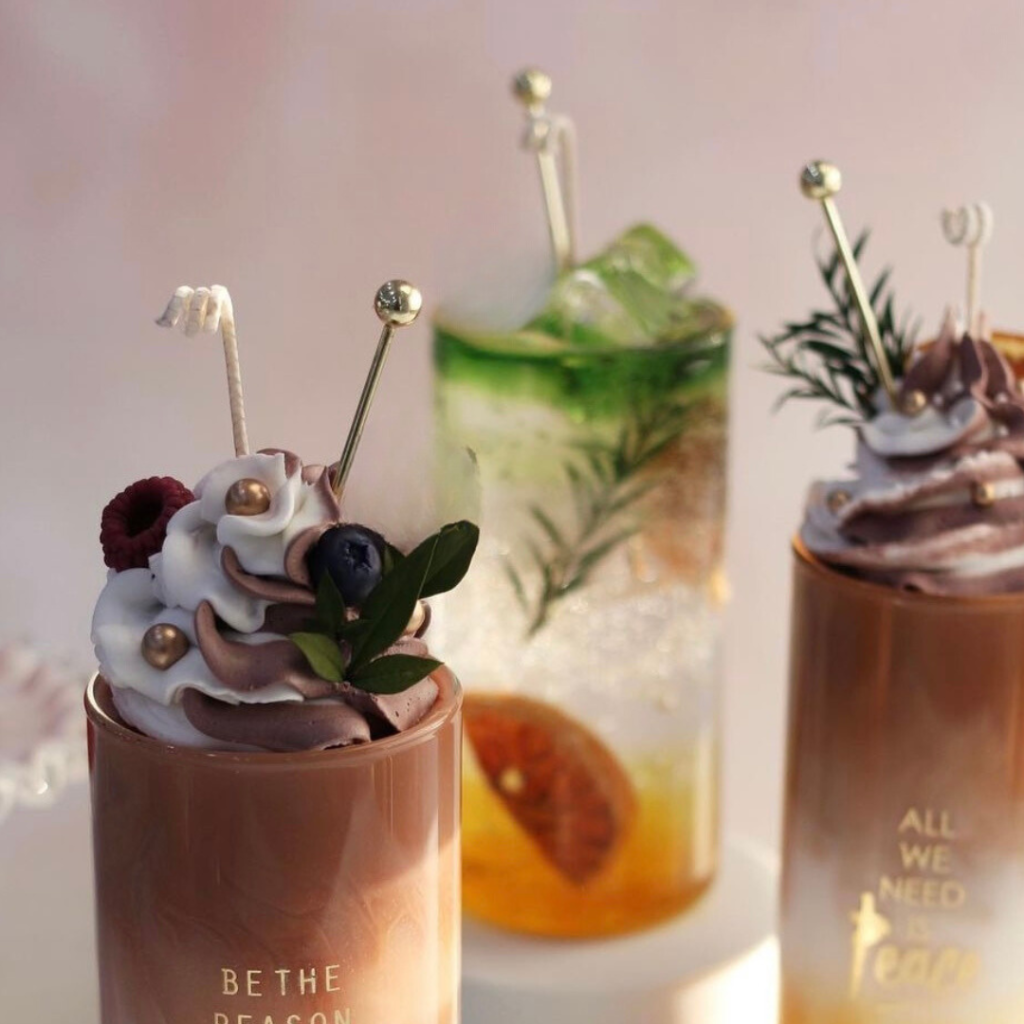 Matcha Lemonade Cocktail Candle | Handmade Candle