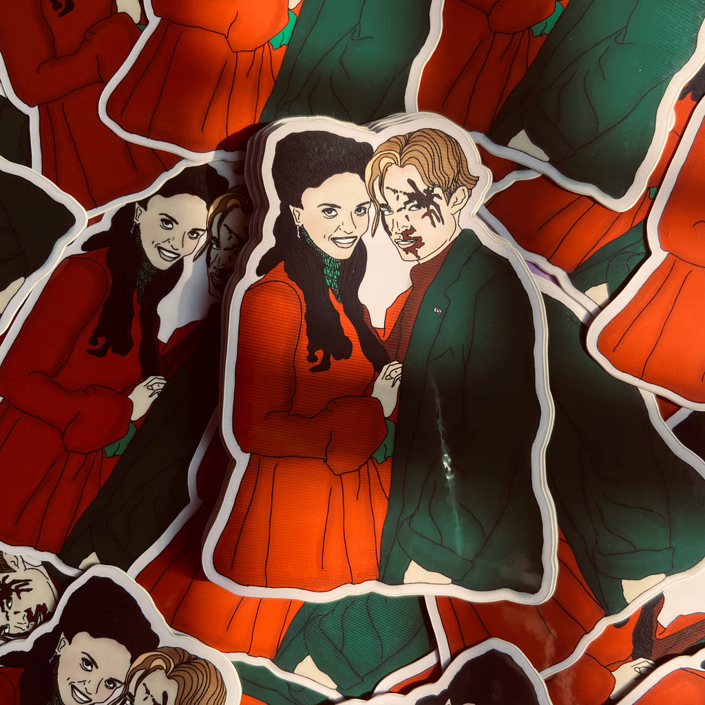 Spike & Drusilla - Water Bottle Sticker