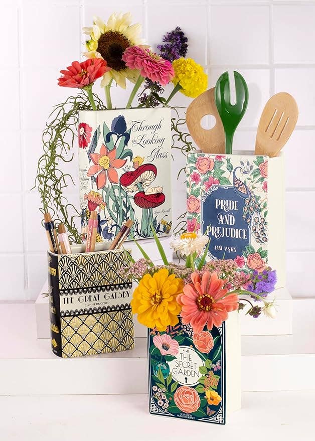 Large Book Vase, Pride and Prejudice
