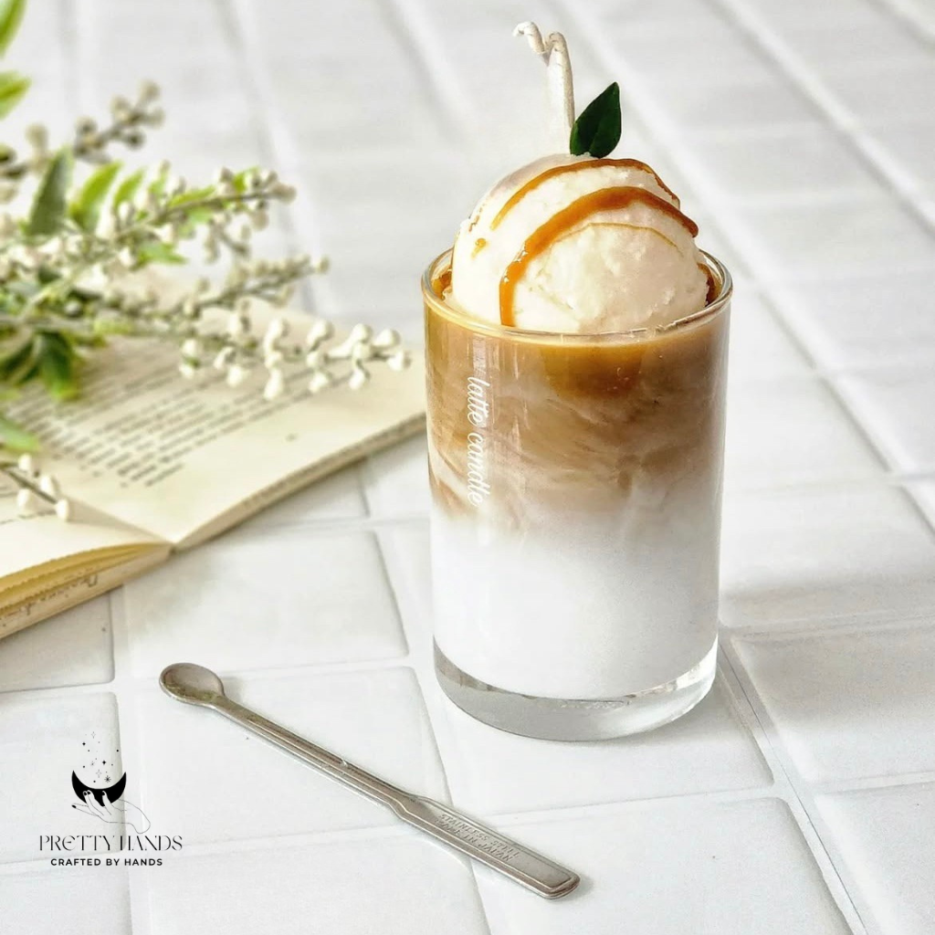 Iced Caramel Latte Candle | Handmade Candle