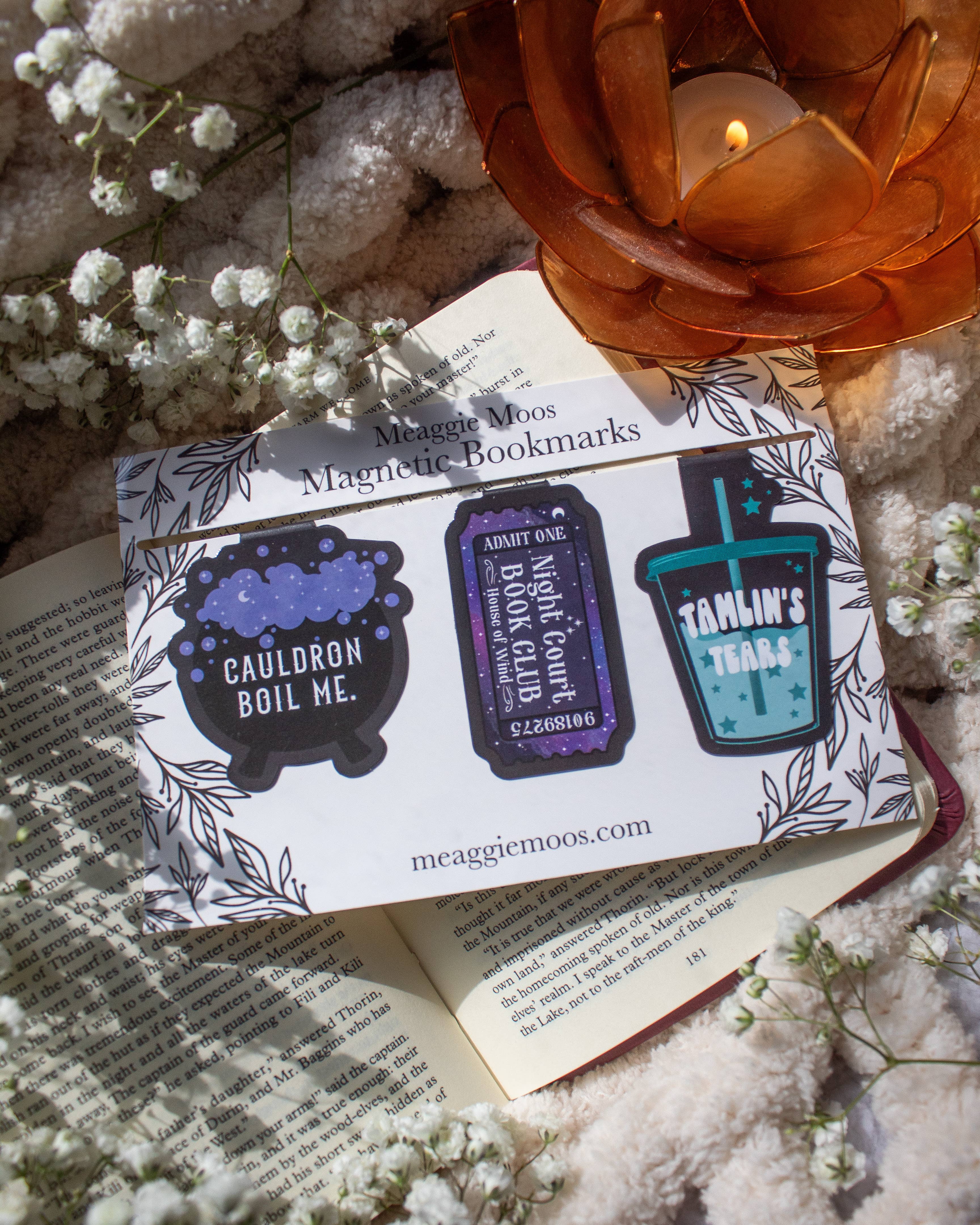 Set of 3 Magnetic Bookmarks - ACOTAR